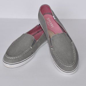 Sperry Zuma Slip On Sneakers Flats Gray Sz 9 M
